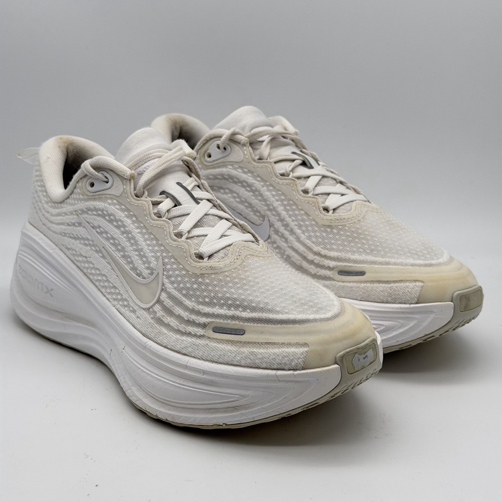 Nike Vomero Plus Women’s 8.5 Triple White ZoomX Running Shoes HV8154-102